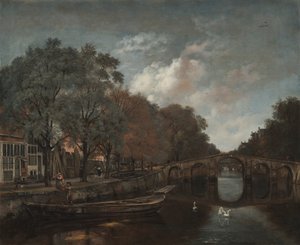 Herengracht, Amsterdam, c.1661 da Jan Wijnants
