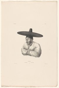 Ritratto di un mercante coreano Koorai / Un mercante / Ein Kaufmann (titolo sull
