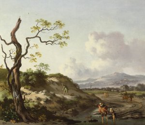 Paesaggio con viaggiatori