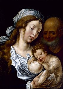 La Sacra Famiglia da Jan Gossaert
