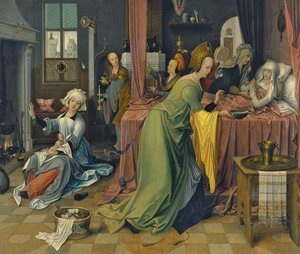 La Nascita della Vergine da Jan de Beer