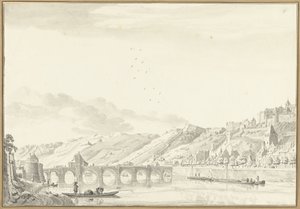 Veduta della città e del castello di Namur da Jan de Beijer