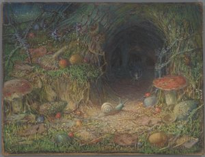 Sotto il vecchio albero da Jan de Boer (signed by artist)