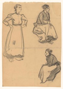 Studi di donne da Jan de Waardt