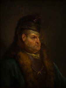 Ritratto di un uomo con turbante da Jan the Elder (circle of) Lievens