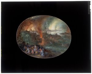 Enea e Anchise da Jan the Elder Brueghel