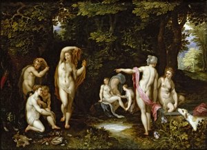 Diana e Atteone, ca 1595