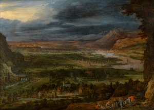 Paesaggio da Jan the Elder Brueghel