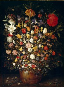 Grande mazzo di fiori da Jan the Elder Brueghel