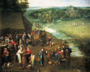 Vita in campagna (dettaglio)