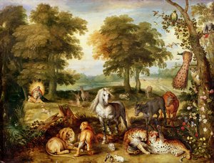 Paradiso sulla Terra da Jan the Elder Brueghel