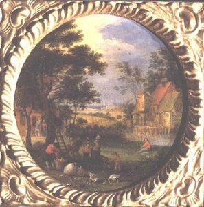 Raccolta di mele da Jan the Elder Brueghel