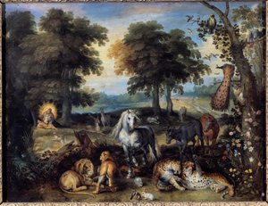 Il Paradiso Terrestre da Jan the Elder Brueghel