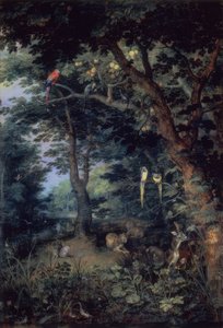 Il Paradiso Terrestre da Jan the Elder Brueghel