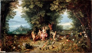 I quattro elementi: La Terra da Jan the Elder Brueghel