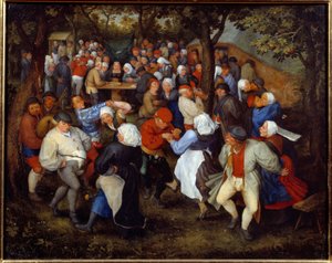 La festa della rosa o la danza nuziale da Jan the Elder Brueghel