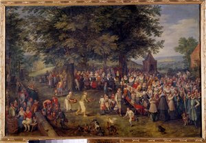 Banchetto di nozze da Jan the Elder Brueghel