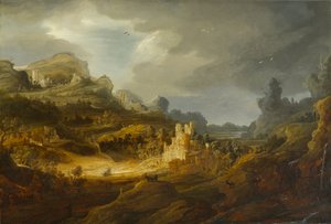 Paesaggio fantastico, circa 1643-1645 da Jan the Elder Lievens