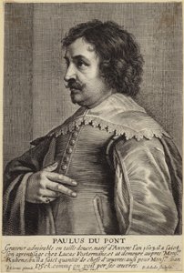 Ritratto di Paulus Du Pont da Jan the Elder Lievens