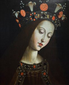La Vergine incoronata, dopo Hubert e Jan van Eyck