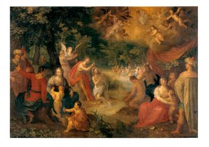 Il Battesimo di Cristo da Jan van Balen