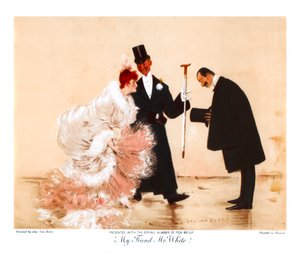 Il mio amico Mr White, c1870-1920 da Jan van Beers