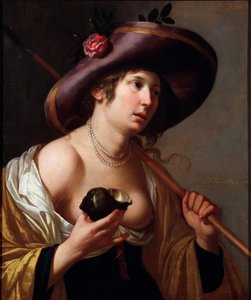 Principessa Granida dopo il dramma Granida di Pieter Corneliszoon Hooft, 1651 da Jan van Bijlert