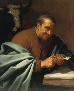 San Luca Evangelista da Jan van Bijlert or Bylert