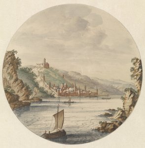 Veduta della città di Bacharach da Jan van Call (I)
