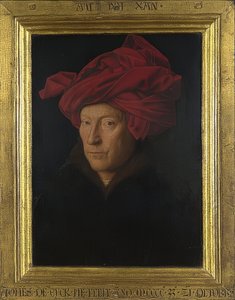 Ritratto di un uomo (Autoritratto?). 1433 da Jan van Eyck