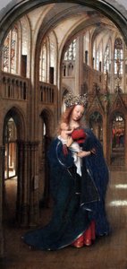 Tedesco: Die Madonna in der Kirche La Madonna nella Chiesa da Jan van Eyck