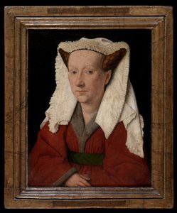 Ritratto di Margareta van Eyck da Jan van Eyck