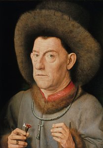 Ritratto di un uomo con garofano e l