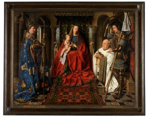 La Vergine e il Bambino con il canonico Joris van der Paele da Jan van Eyck