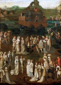 Il matrimonio di Filippo il Buono con Isabella del Portogallo, gennaio 1430 da Jan van Eyck