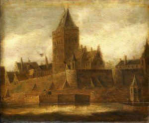 Veduta del Valkhof a Nijmegen