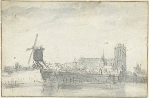 Veduta di Dordrecht dall