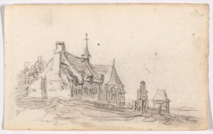 Casa del lebbroso a Cleves da Jan van Goyen