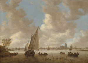 Vista di Dordrecht dal nord