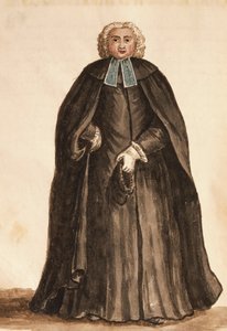 Maestro della Cappella del Doge, da I costumi dei Veneziani da Jan van Grevenbroeck