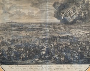 La battaglia di Cassano del 16 agosto 1705 da Jan van Huchtenburgh