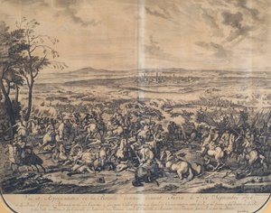 La battaglia di Torino del 7 settembre 1706 da Jan van Huchtenburgh