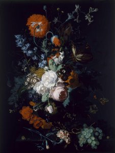 Natura morta di fiori e frutta da Jan van Huysum