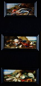Natura morta - pesci, selvaggina, verdure da Jan van Kessel the Elder