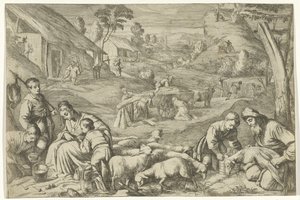 Estate (Le quattro stagioni) da Jan van Ossenbeeck