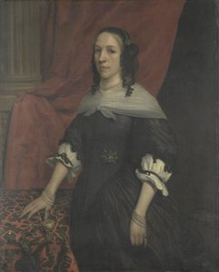 Ritratto di una donna, forse Anna van Bourgondië, fondatrice di Slot Windenburg op Dryschor (Schouwen) e moglie di Adolf van Kleef