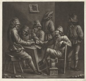 Giocatori di carte da Jan van Somer