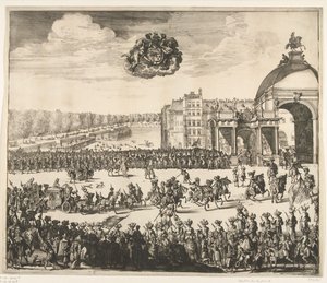 Ingresso del re Guglielmo III a L