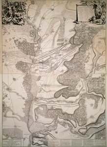 La battaglia di Blindheim del 13 agosto da Jan van Vianen