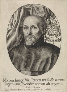 Ritratto del teologo Dionysius Ryckel da Jan van de Sande